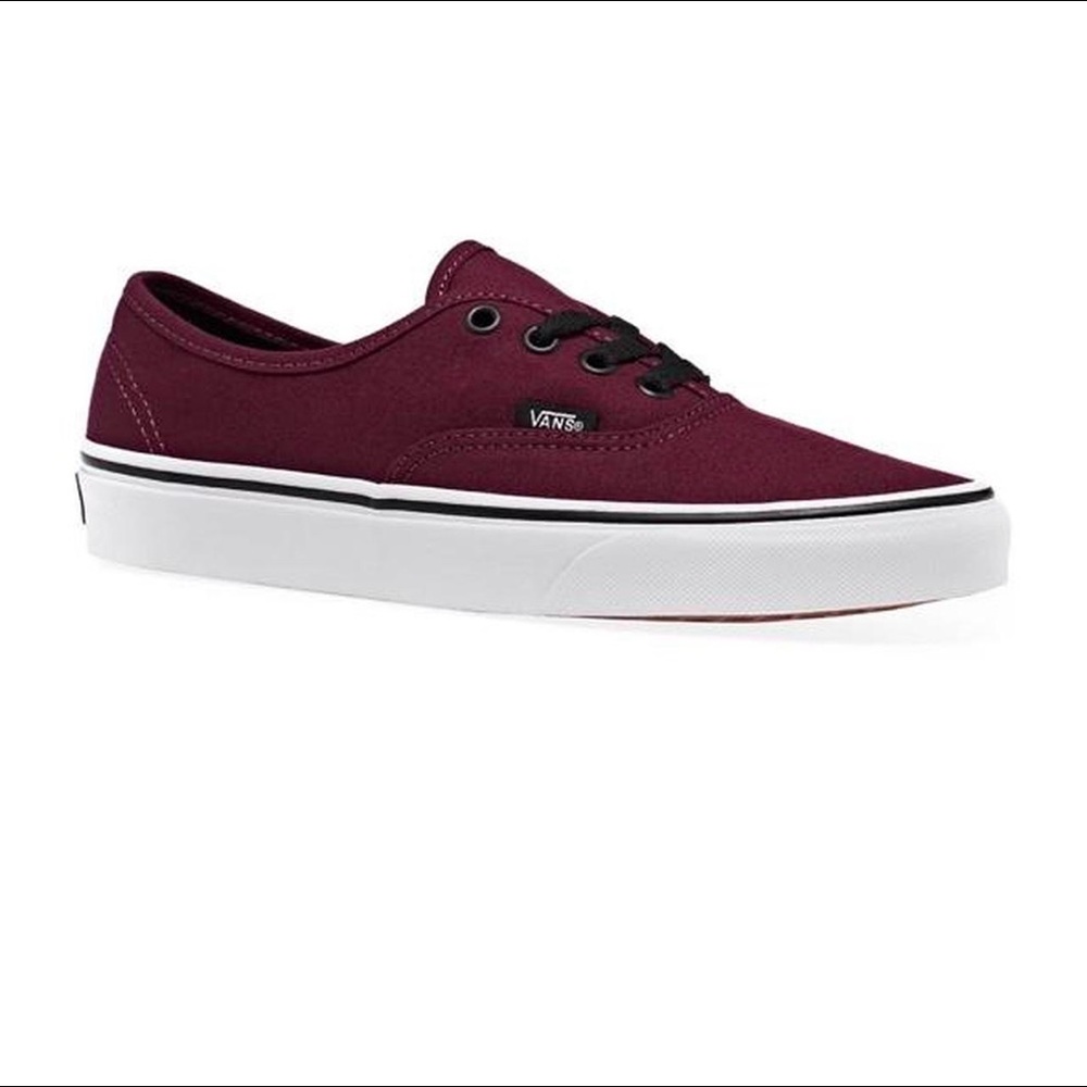 Red authentic vans